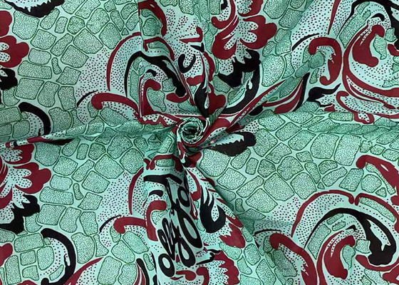 پارچه چاپی میکروفیبر پلی استر برای تشک نساجی خانگی